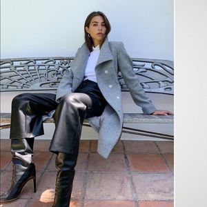 Aritzia Coney Vegan Leather Pants *rare color*